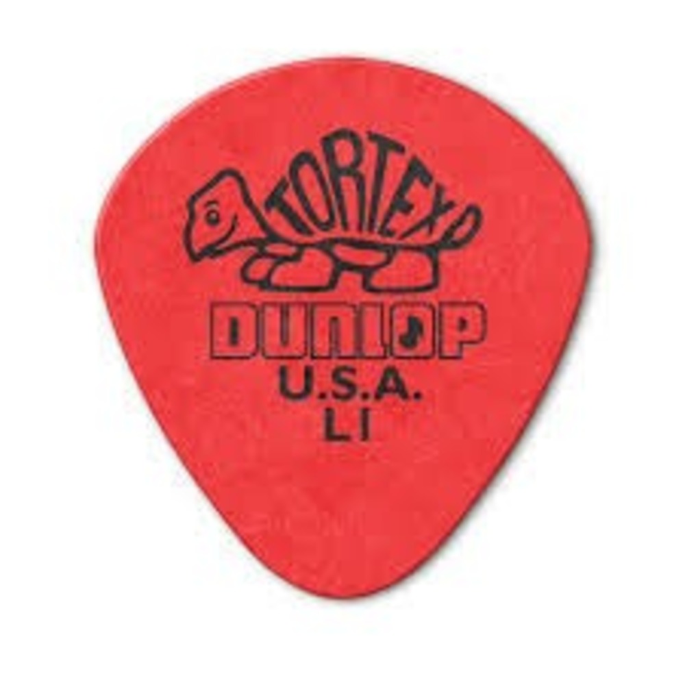 Медиатор DUNLOP 472RL1 Tortex Jazz I Round Red