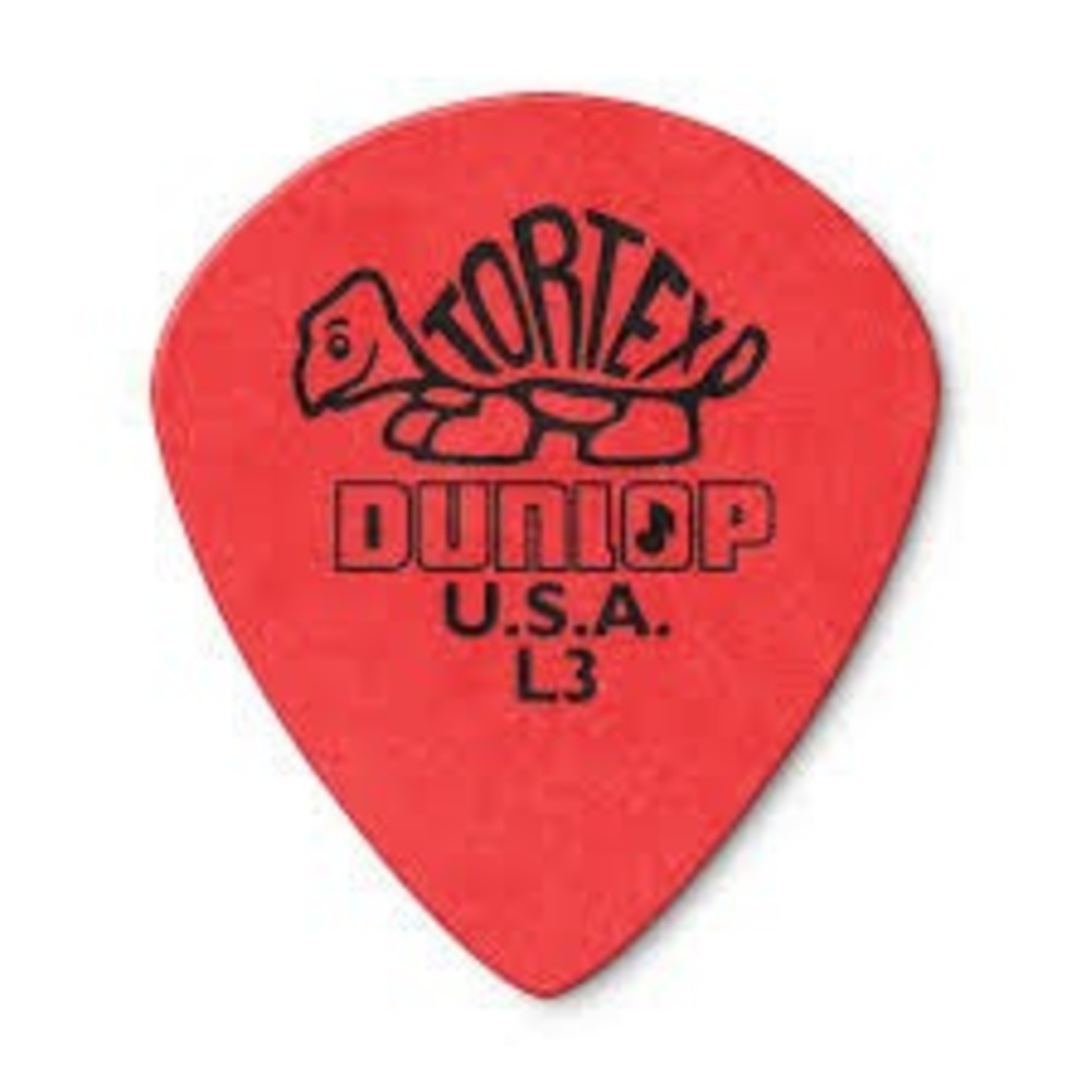 Медиатор DUNLOP 472RL3 Tortex Jazz III Sharp Red