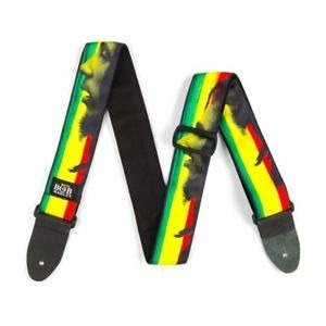 Ремень для гитары DUNLOP BOB10 Bob Marley Stripes
