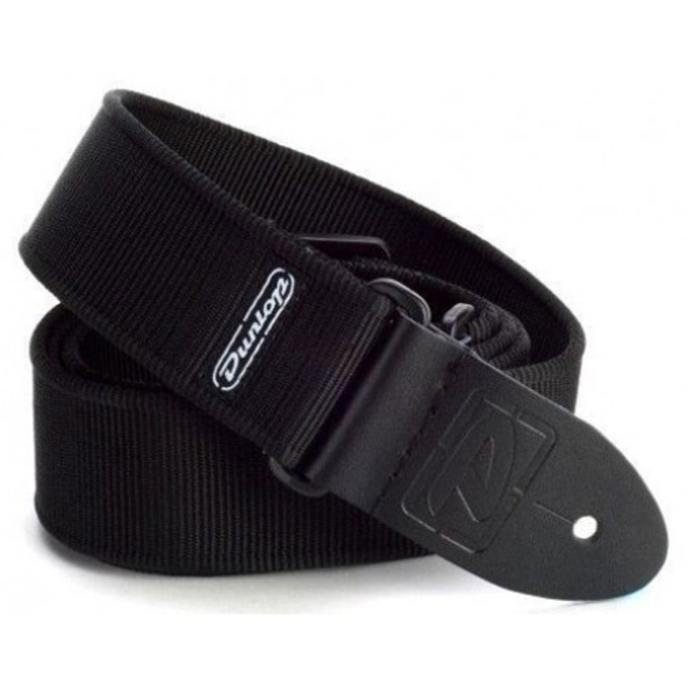 Ремень для гитары DUNLOP DD40-09ВК Double D Black