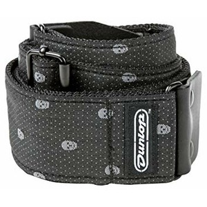 Ремень для гитары DUNLOP D67-07 Jacquard Strap Grey Skull
