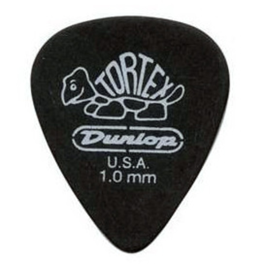 Медиатор DUNLOP 488R1.0 Tortex Pitch Black