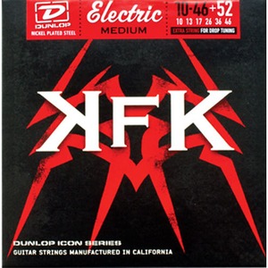 Струны для электрогитары DUNLOP KKN Kerry King Icon Medium 10-46 (+52)
