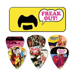 Медиатор DUNLOP ZAPPT01M Zappa Yellow Pick Tin