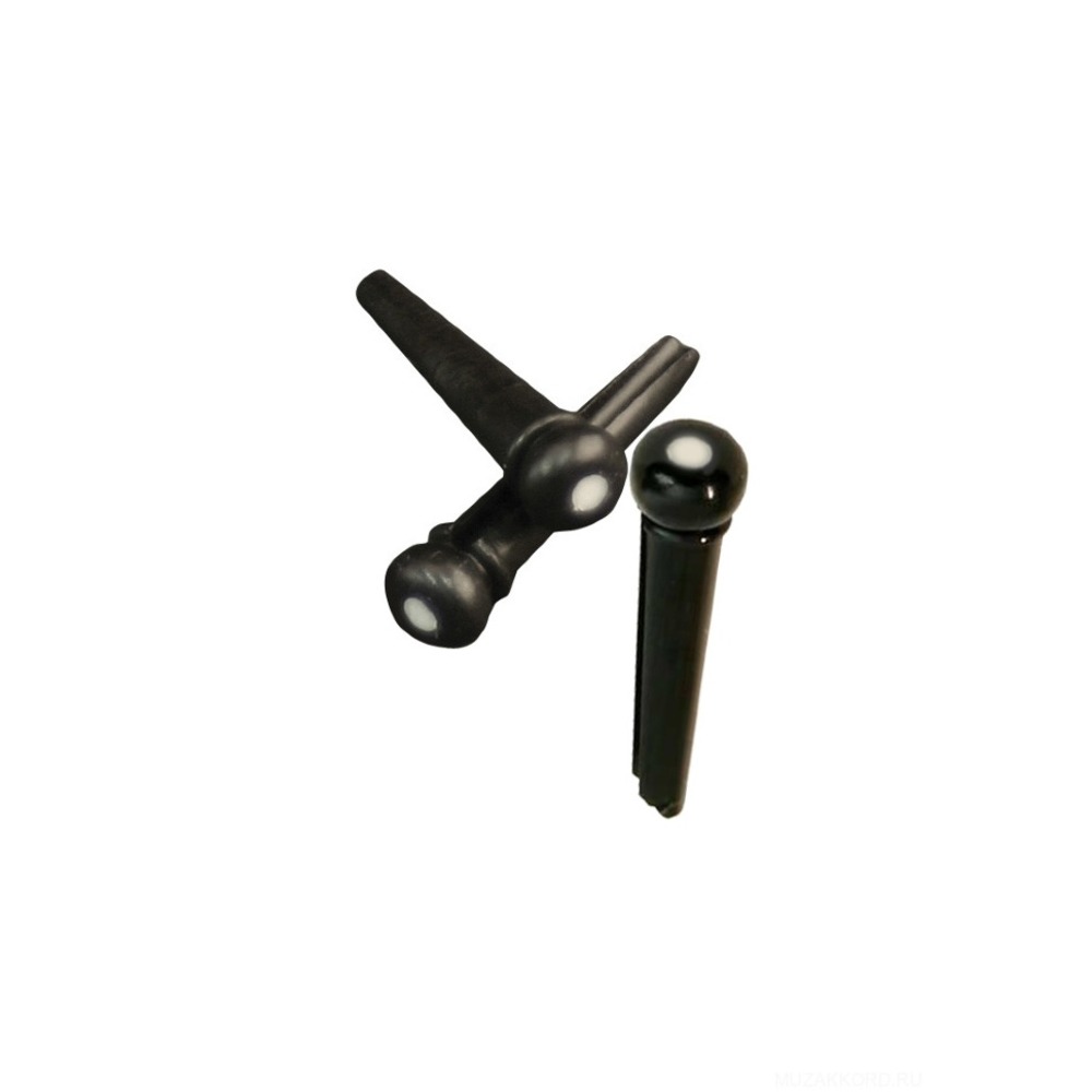 Струнодержатель шпилька для бриджа DUNLOP HE216B BLK