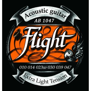 Струны для акустической гитары Flight AB1047