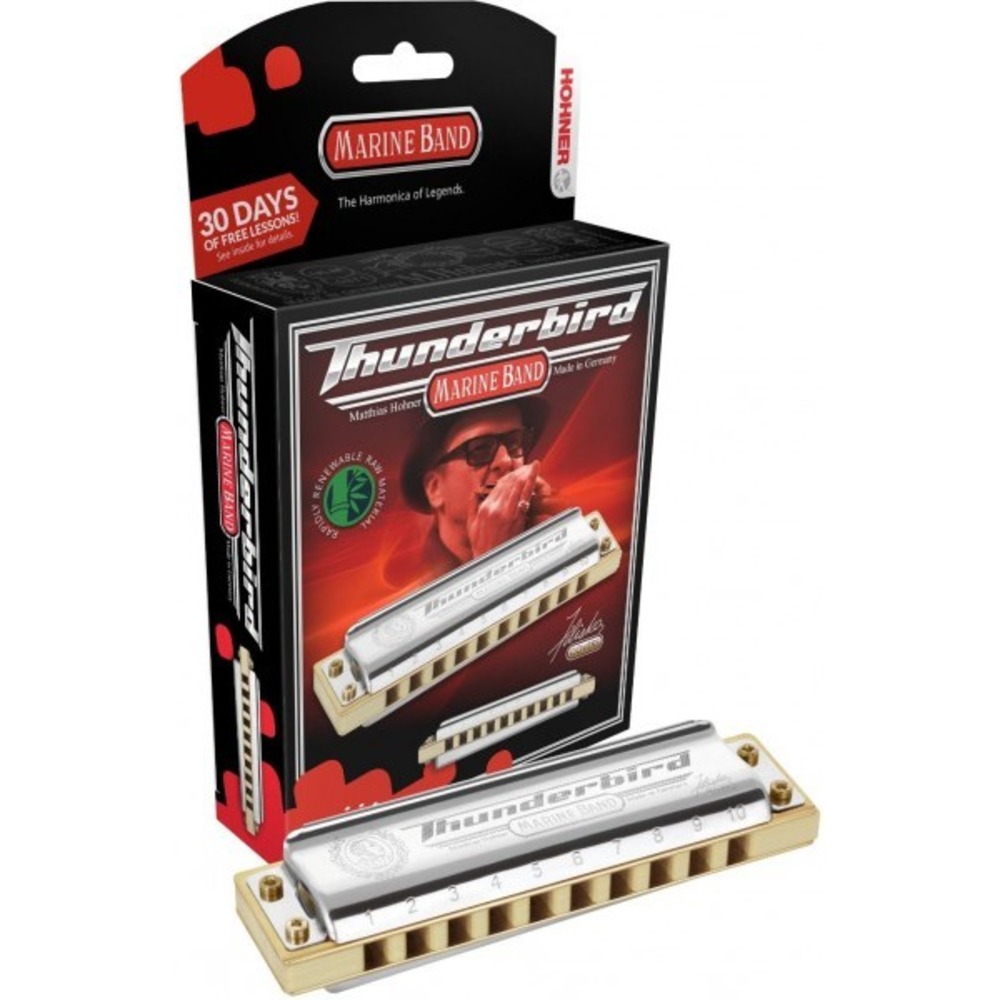 Губная гармошка Hohner Marine Band Thunderbird Low G M201171X