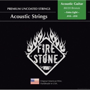 Струны для акустической гитары FIRE&STONE Phosphor Bronze Extra Light 10-50