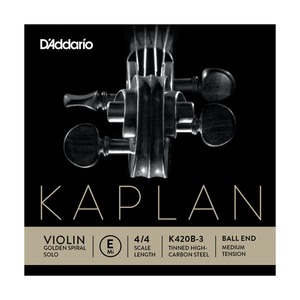 Струна Е/ми для скрипки размером 4/4 DAddario K301W Kaplan