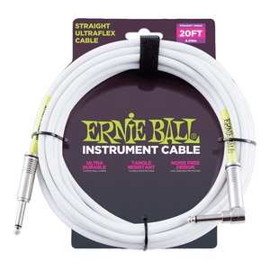 Кабель инструментальный угловой Ernie Ball 6047 6.0m