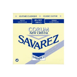 Струны для классической гитары Savarez 500CJ Corum New Cristal Blue high tension
