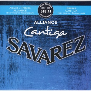 Струны для классической гитары Savarez 510AJ Alliance Cantiga Blue high tension