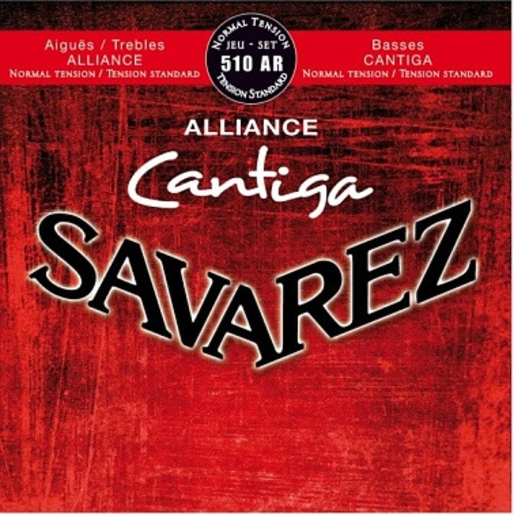 Струны для классической гитары Savarez 510AR Alliance Cantiga Red standard tension