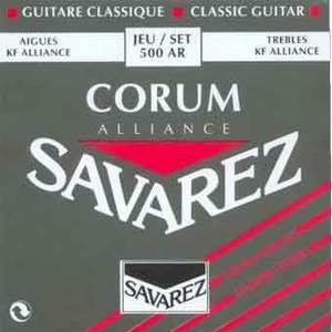 Струны для классической гитары Savarez 500AR Corum Alliance Red standard tension