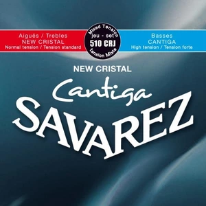 Струны для классической гитары Savarez 510CRJ New Cristal Cantiga mixed tension
