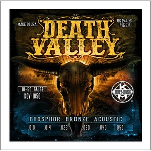 Струны для акустической гитары Kerly Music KDV-1050 Death Valley Phosphor Bronze Tempered