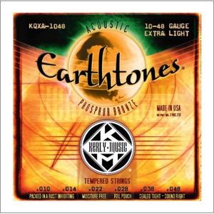 Струны для акустической гитары Kerly Music KQXA-1048 Earthtones Phosphor Bronze Tempered