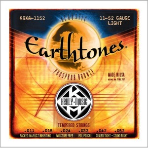 Струны для акустической гитары Kerly Music KQXA-1152 Earthtones Phosphor Bronze Tempered