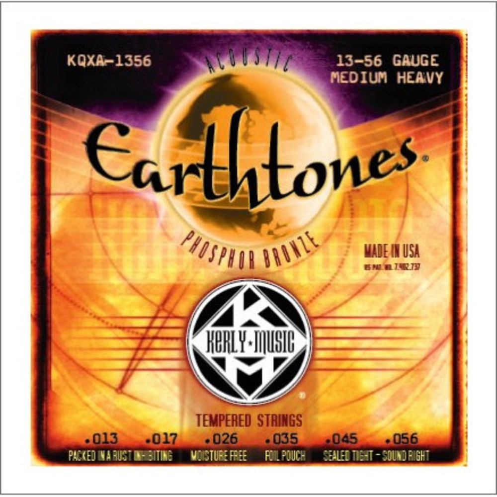 Струны для акустической гитары Kerly Music KQXA-1356 Earthtones Phosphor Bronze Tempered