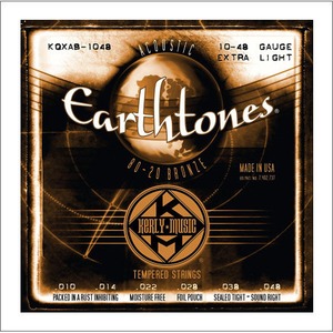 Струны для акустической гитары Kerly Music KQXAB-1048 Earthtones 80/20 Bronze Tempered