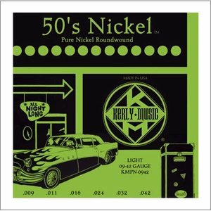 Струны для электрогитары Kerly Music KMPN-0942 50s Pure Nickel Roundwound