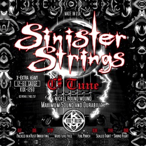 Струны для электрогитары Kerly Music KQXS-1260 Sinister Nickel Plated Steel Tempered