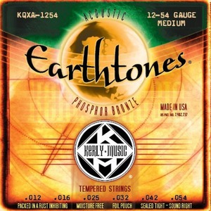 Струны для акустической гитары Kerly Music KQXA-1254 Earthtones Phosphor Bronze Tempered