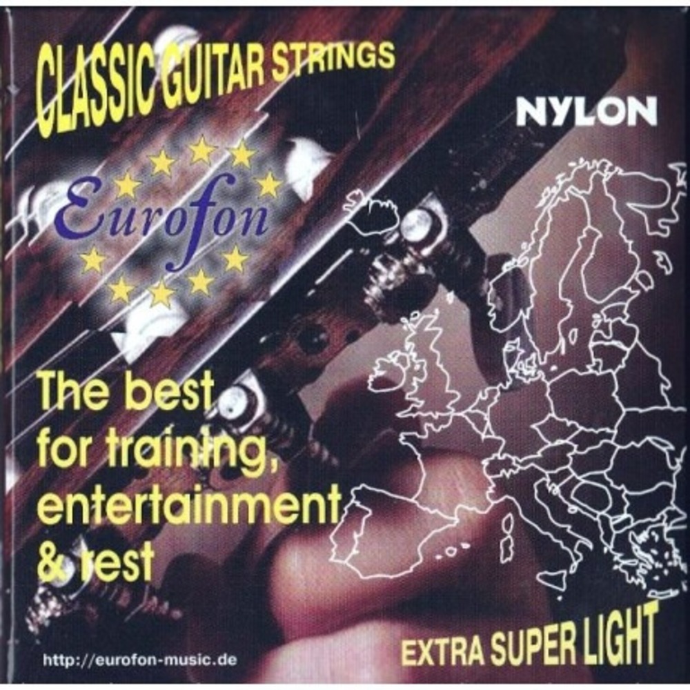 Струны для классической гитары EUROFON Nylon