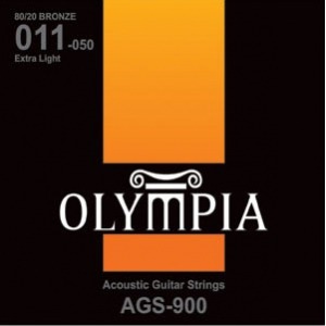 Струны для акустической гитары Olympia AGS900