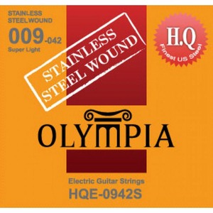 Струны для электрогитары Olympia HQE0942S