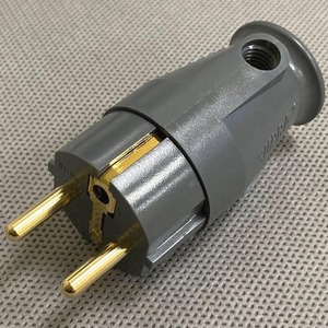 Разъем EU Schuko Supra Mains Plug/M SW-EU Bulk
