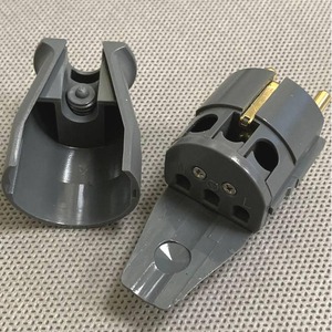 Разъем EU Schuko Supra Mains Plug/M SW-EU Bulk