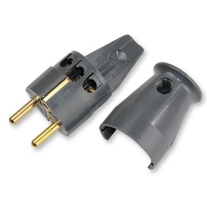 Разъем EU Schuko Supra Mains Plug/M SW-EU Bulk