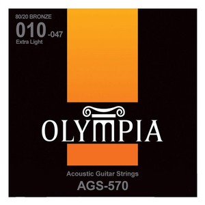 Струны для акустической гитары Olympia AGS570