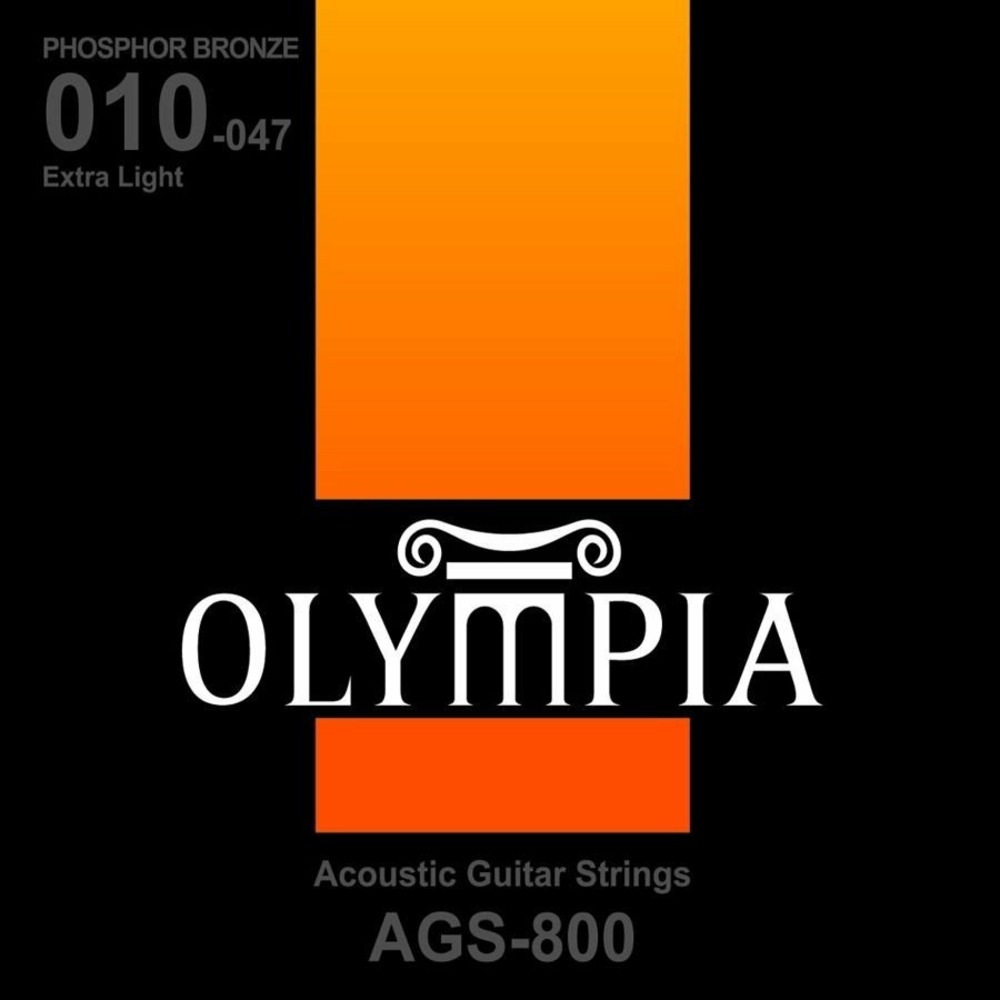 Струны для акустической гитары Olympia AGS800