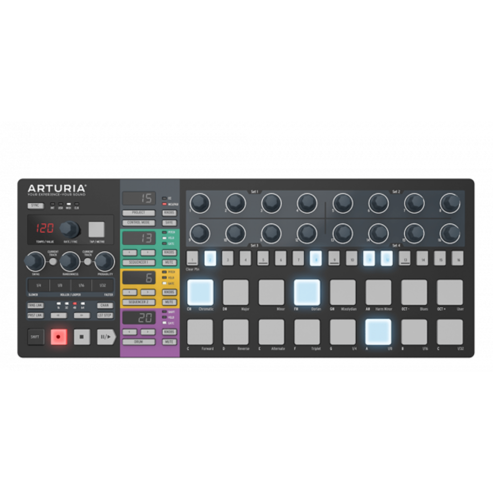 Миди контроллер Arturia BeatStep Pro Black Edition