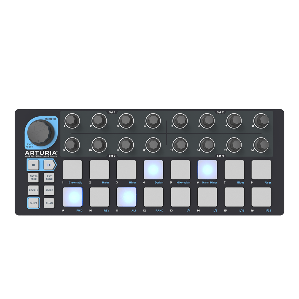 Миди контроллер Arturia BeatStep Black Edition