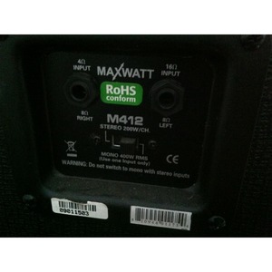 Гитарный кабинет HIWATT MAXWATT M412