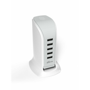 Сетевое зарядное устройство универсальное Ritmix RM-5055AC white