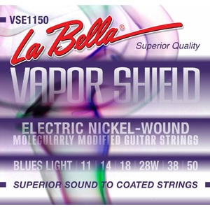 Струны для электрогитары LA BELLA VSE1150 Vapor Shield