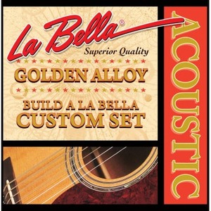 Струна для акустической гитары La Bella GW030 Golden Alloy