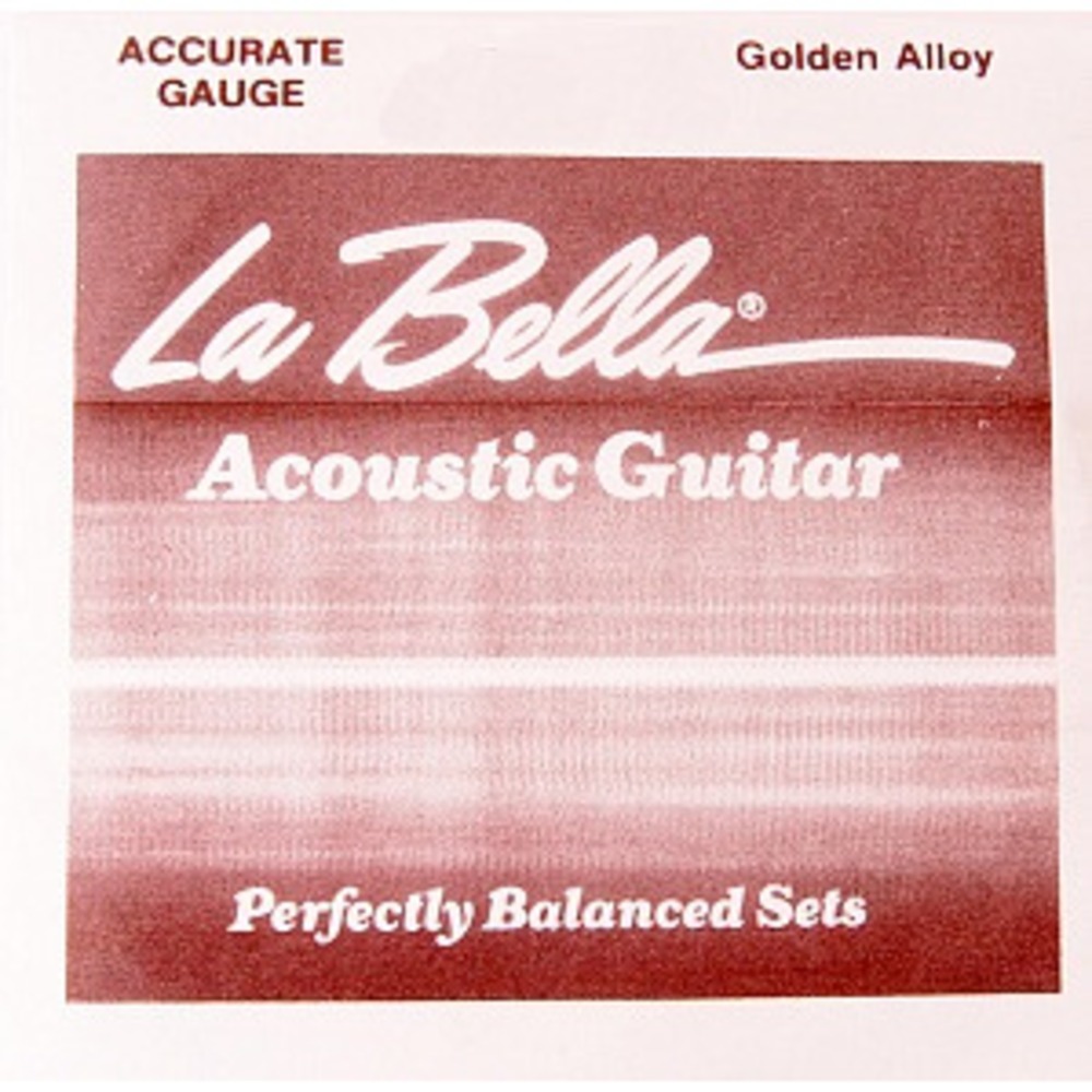 Струна для акустической гитары La Bella GW031 Golden Alloy
