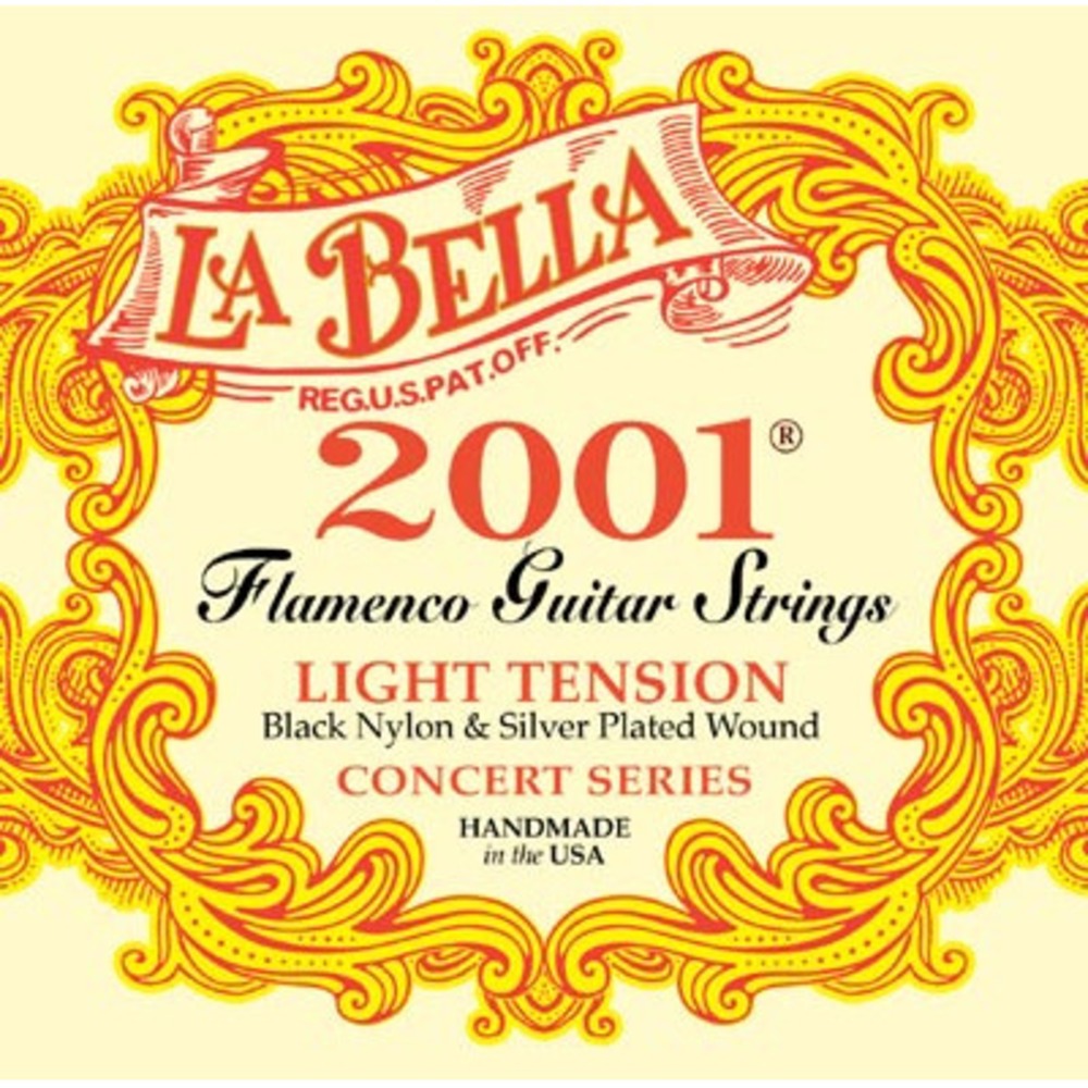 Струны для классической гитары La Bella 2001FL 2001 Flamenco Light