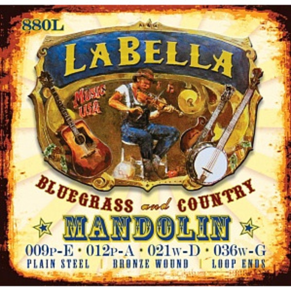 Струны для мандолины La Bella 880L