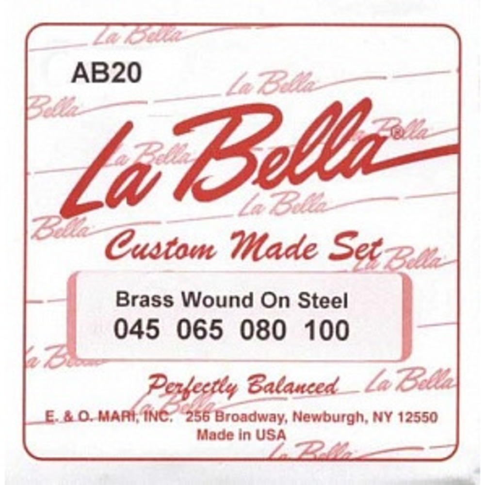 Струны для акустической бас-гитары La Bella AB-20 Light