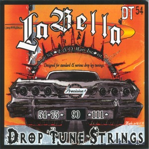 Струны для бас-гитары LA BELLA DT54 Drop Tune