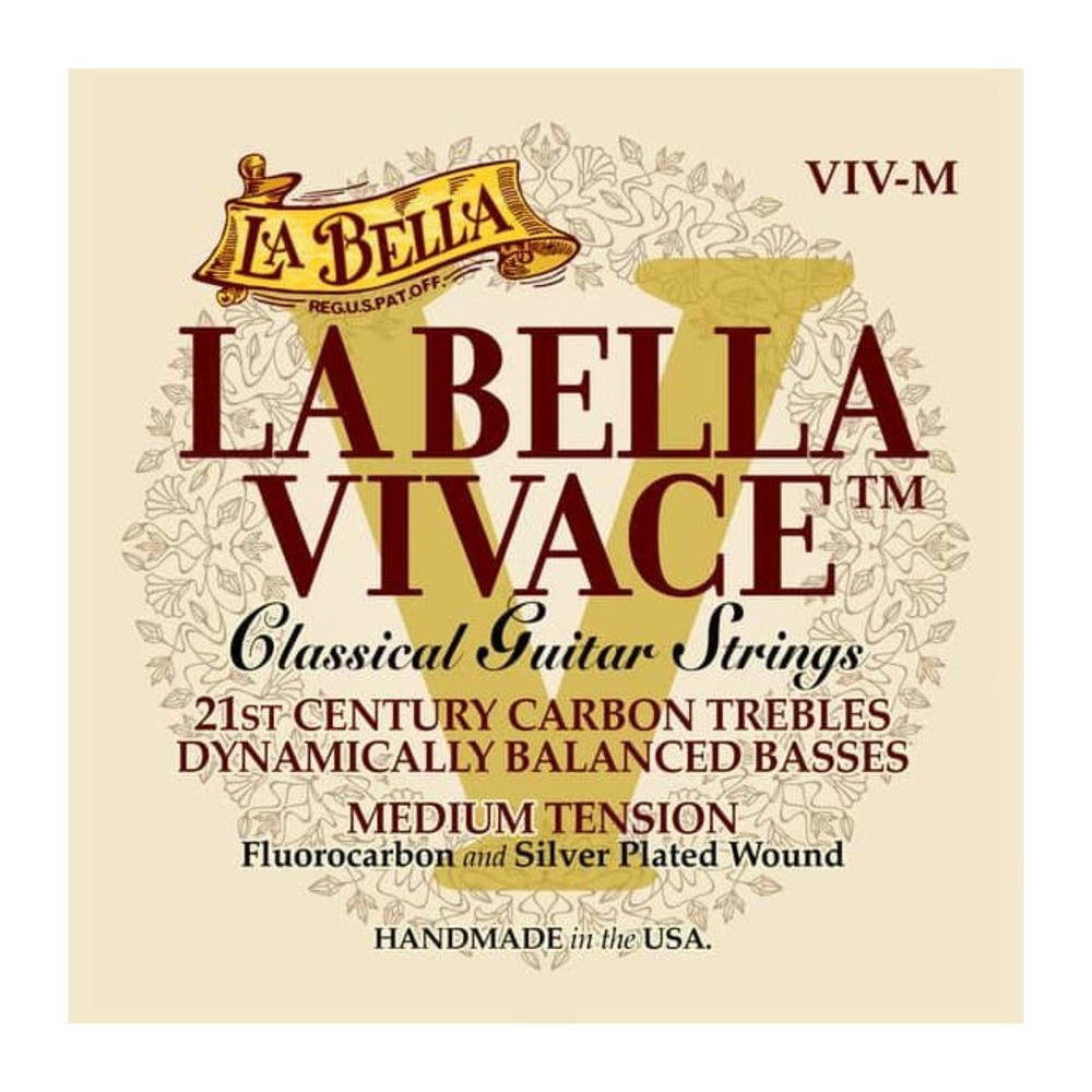 Струны для классической гитары La Bella VIV-M