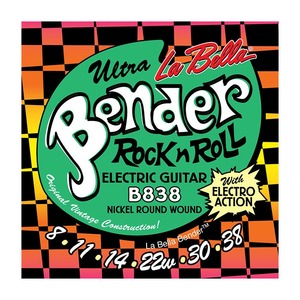 Струны для электрогитары LA BELLA B838 The Bender Ultra