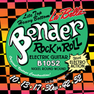 Струны для электрогитары LA BELLA B1052 The Bender L.Top/H.Bottom