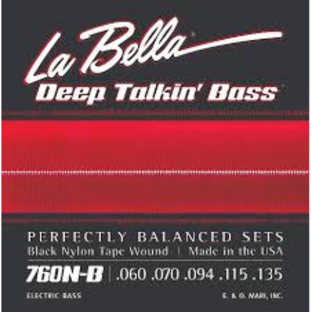 Струны для 5-ти струнной бас гитары La Bella 760N-B Deep Talkin Bass